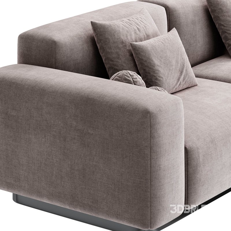 Soft Modular Sofa Image 6