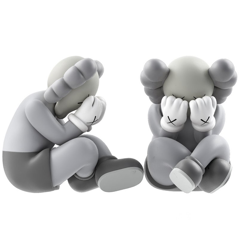 kaws separated vinyl figures collection Image 4