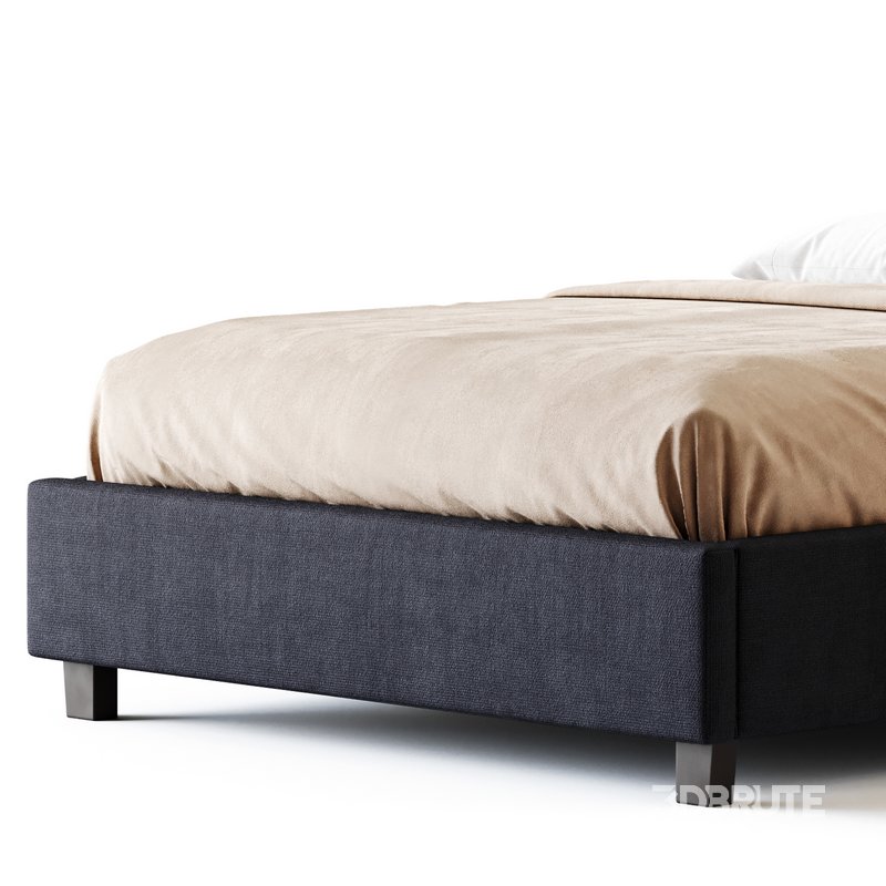 Flair 3-Piece Full Bed – Grey Image 3