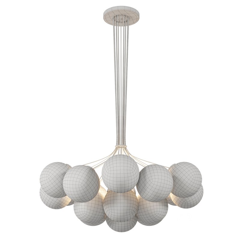 Glass 120 19R Chandelier Image 4