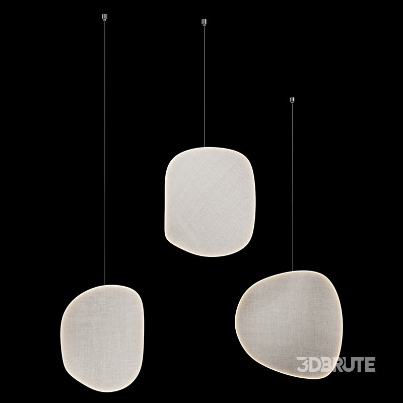 IIII 09 LED fabric pendant lamp Image 5