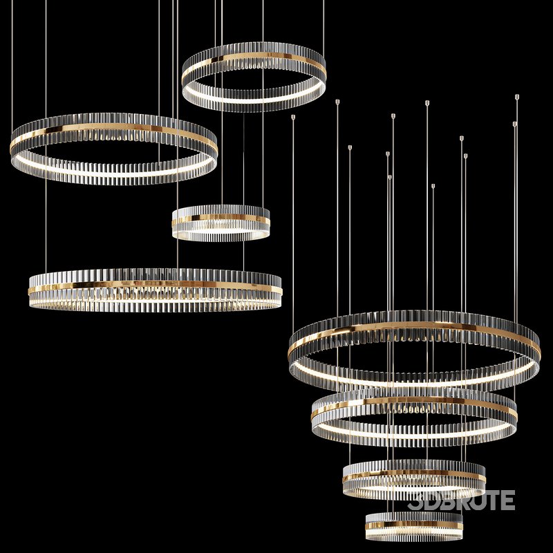 Baroncelli Saturno Chandelier Image 4