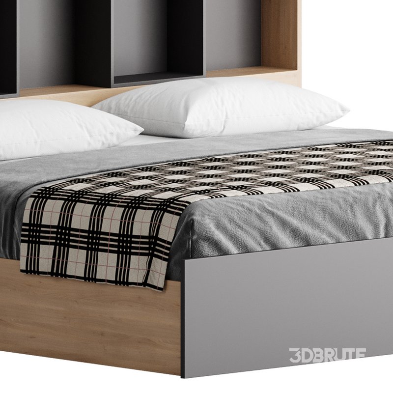 April Bed Set with Chest of Drawers Image 3