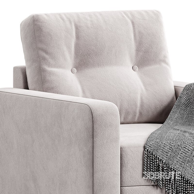 Deans armchair leather Image 4