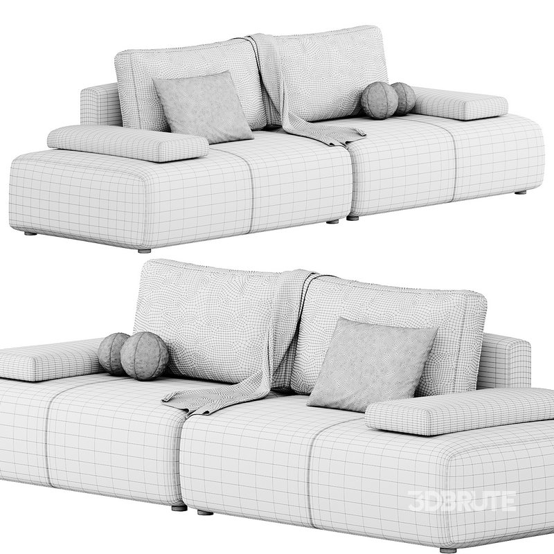 Hank L10 Two Seater Sofa By Weilai Concept Image 5