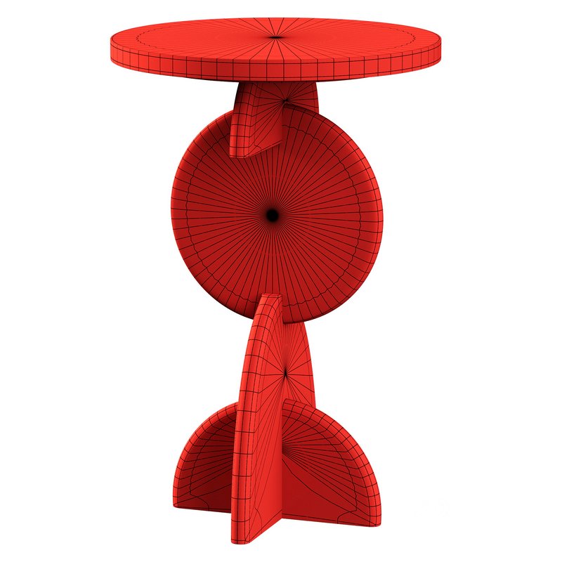 Warm Brown Mango Wood Side Table Image 4