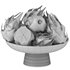 bowl of dragon fruits - Thumbnail 4