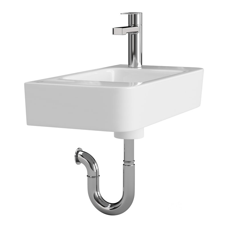 Villeroy and Boch Novo Wide Cloakroom Basin Image 3
