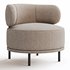 Penn Taupe Boucle Wing Back Accent Chair - Thumbnail 4