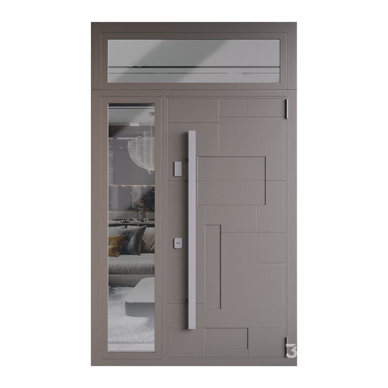 Modern entrance door 01 Image 5