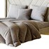 Easyfashion Modern Upholstered Platform Queen Bed with Slat Support Light Gray - Thumbnail 6