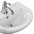 Nova Wall Mount Vessel Bathroom Sink Round Heavy Duty Ceramic - Thumbnail 6