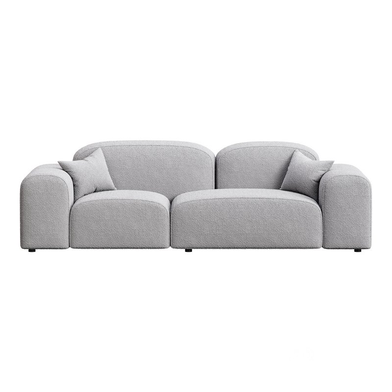 Modern Solid Sofa Image 4