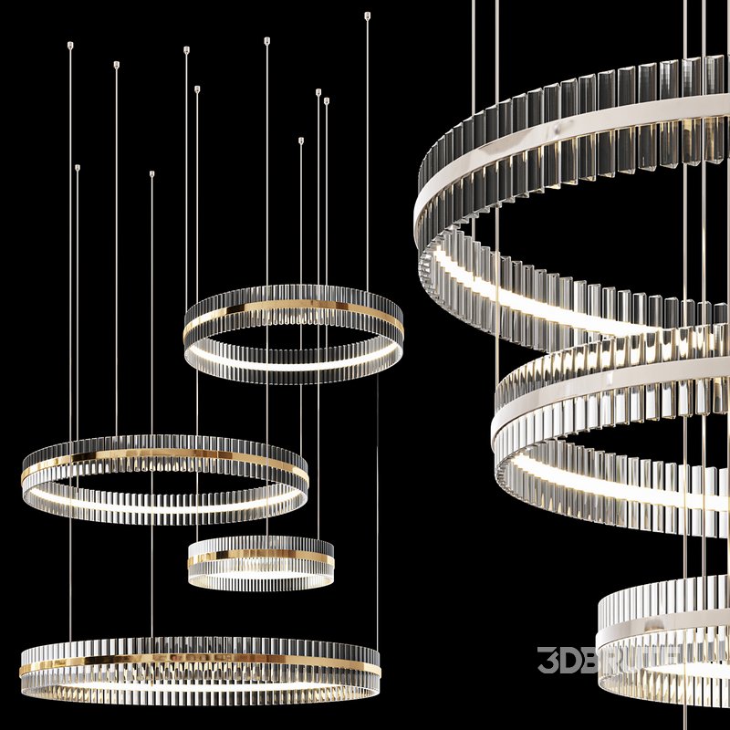 Baroncelli Saturno Chandelier Image 5