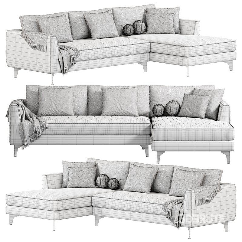 Meridiani Louis Up Sofa Image 5