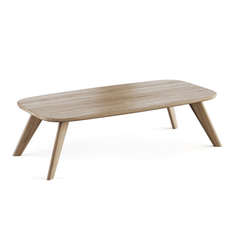 Wooden coffee table Image 5