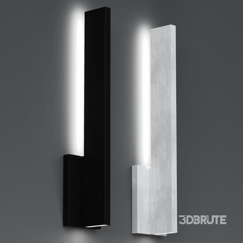 Thin Modern LED Sconce Image 5