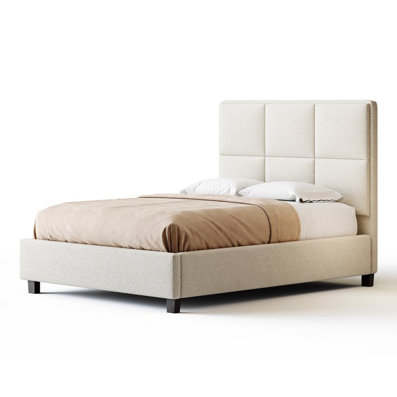 Flair 3-Piece Full Bed – Grey Image 4