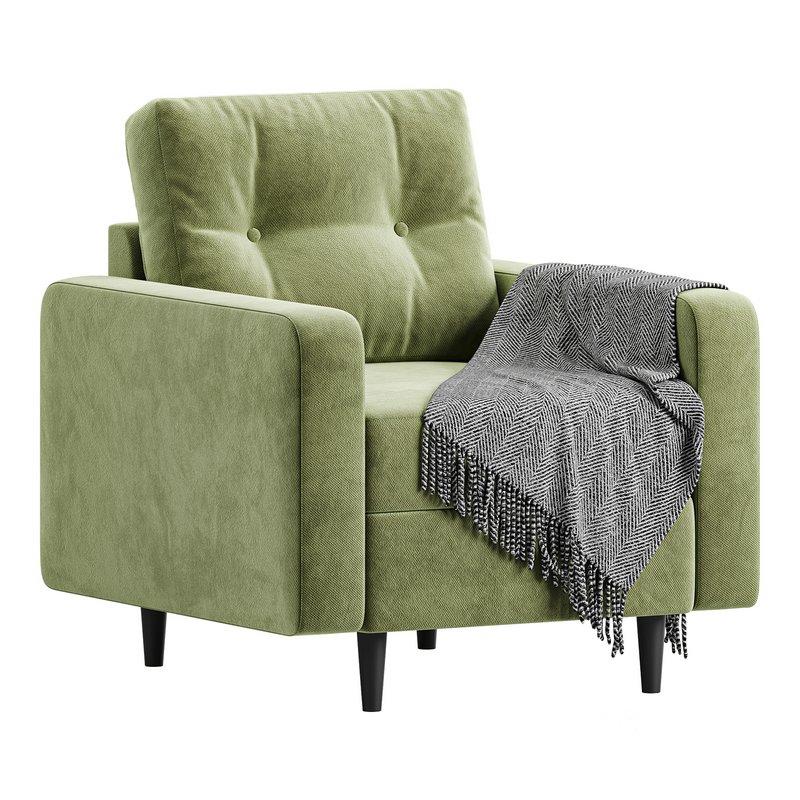 Deans armchair leather Image 6