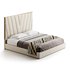 Grayish Upholstered luxury King Size Bed - Thumbnail 6