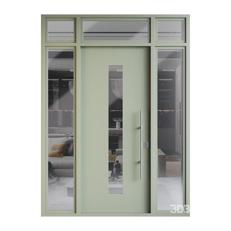 Modern entrance door 05 Image 5