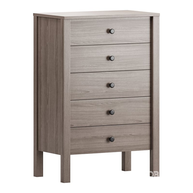 Calistoga 5 Drawer Tallboy Dresser Image 5