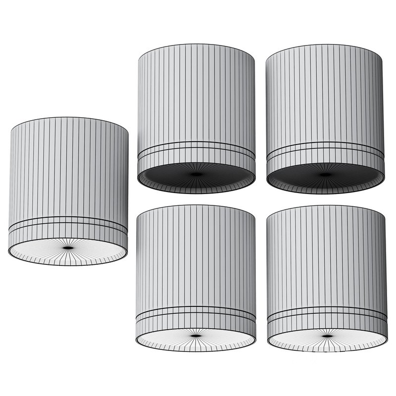 Modern led spotlight colored metal Image 6