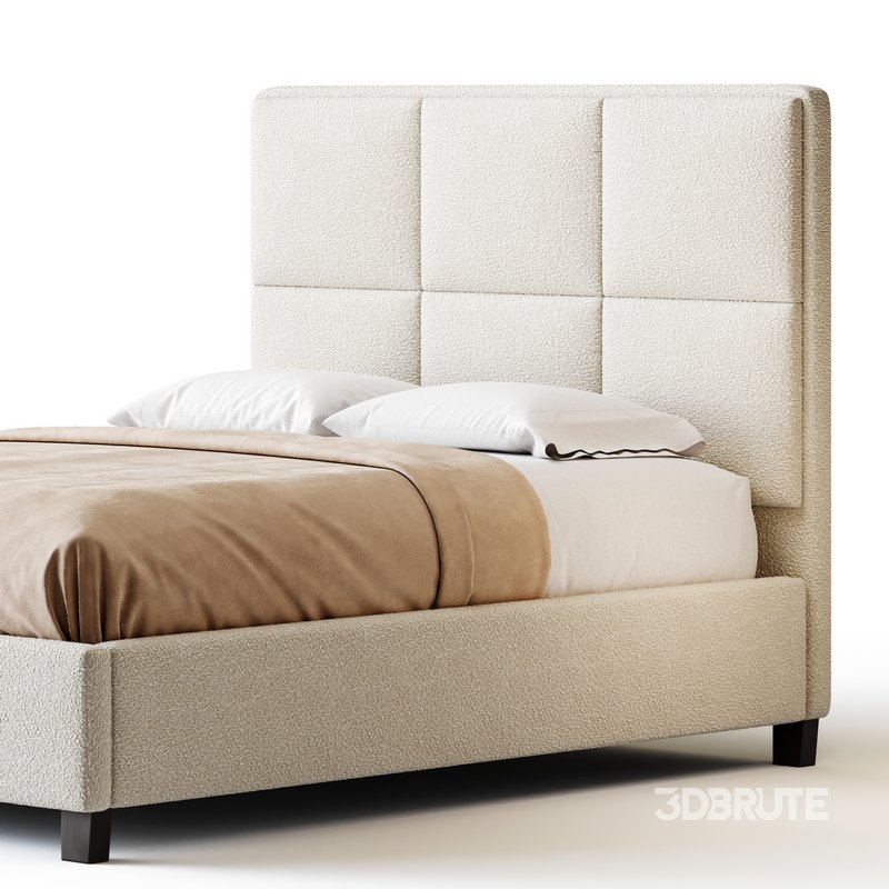 Flair 3-Piece Full Bed – Grey Image 7