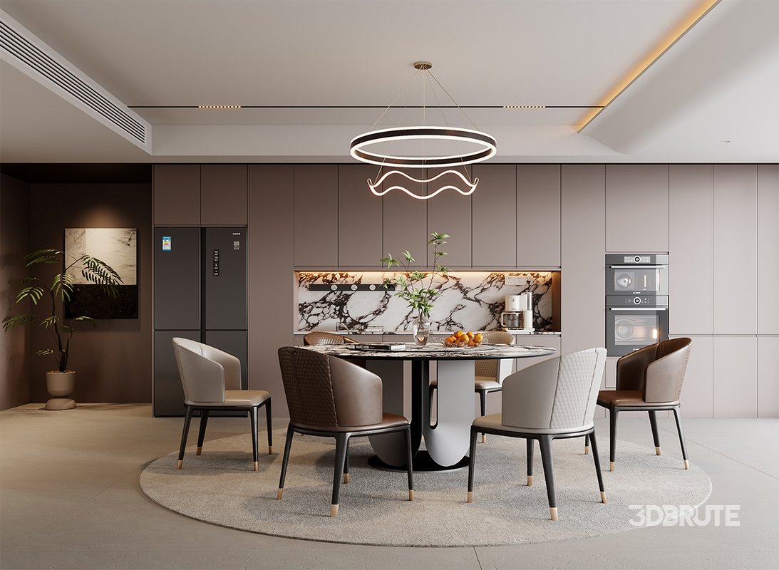 Modern dining room Image 1
