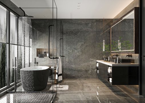 Modern bathroom