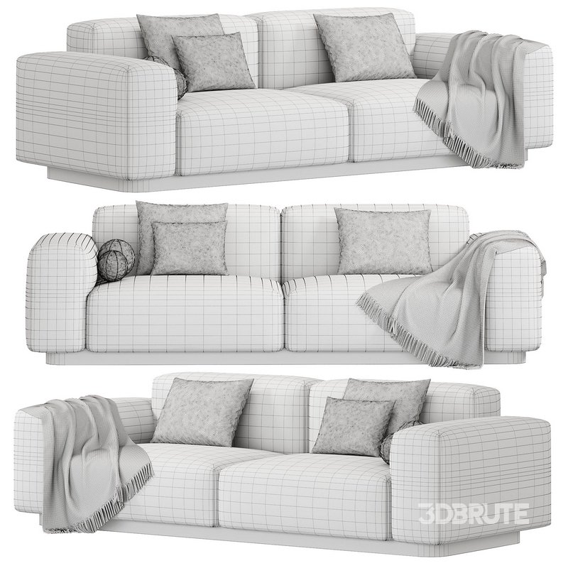 Soft Modular Sofa Image 7