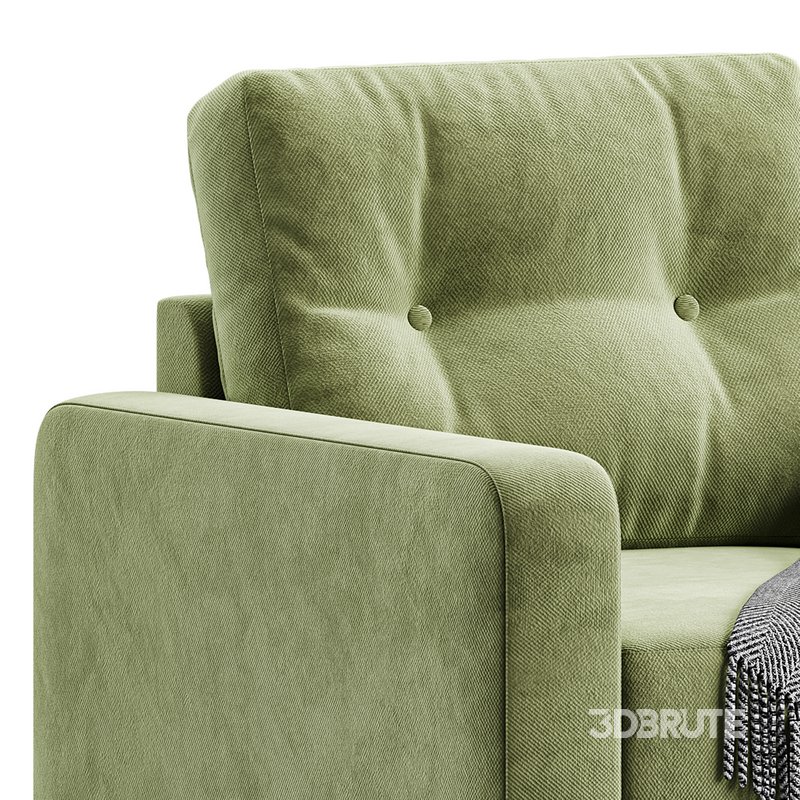 Deans armchair leather Image 8