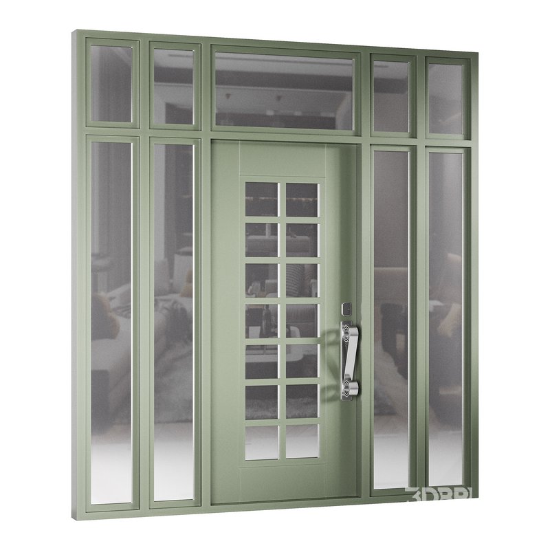 Modern entrance door 006 Image 7