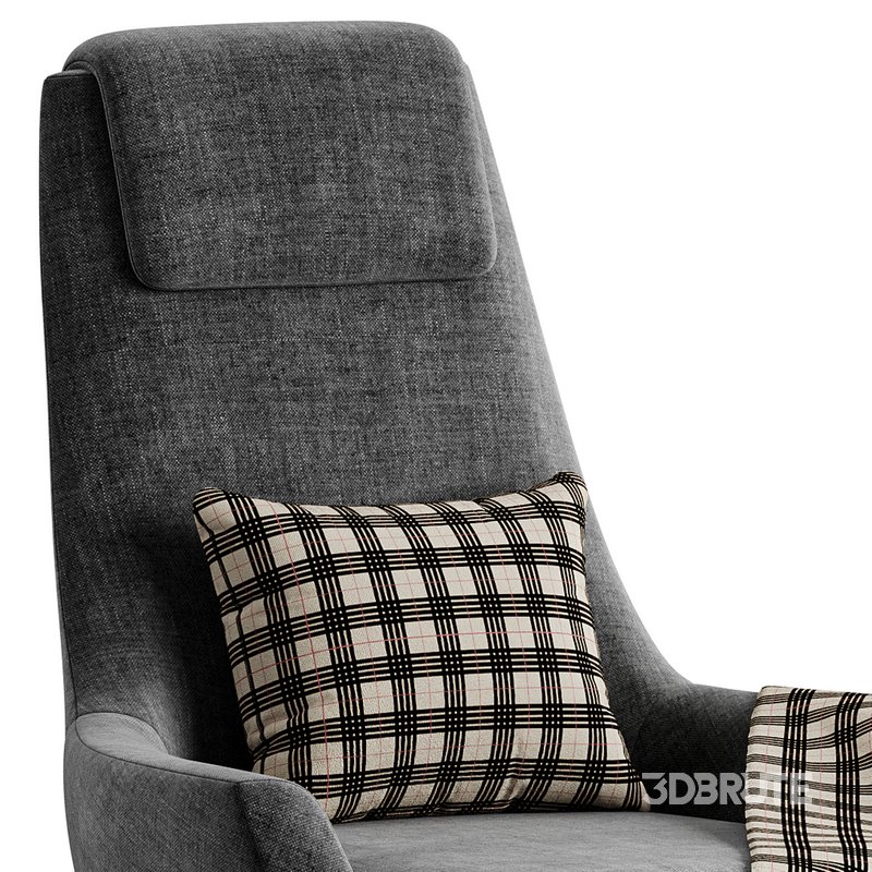 BRUNE lounge arimchair Image 7