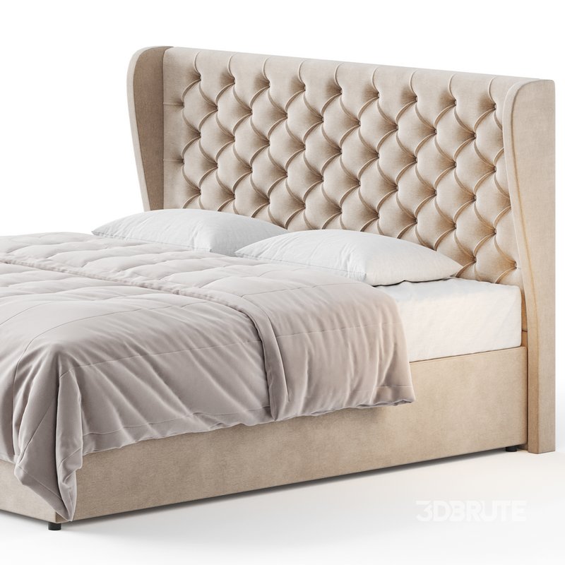 Orianna Upholstered Ottoman Bed Frame Image 7