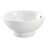 Round Countertop Vessel Bathroom Sink White with Overflow - Thumbnail 6