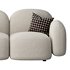 Modern Loveseat sofa - Thumbnail 6