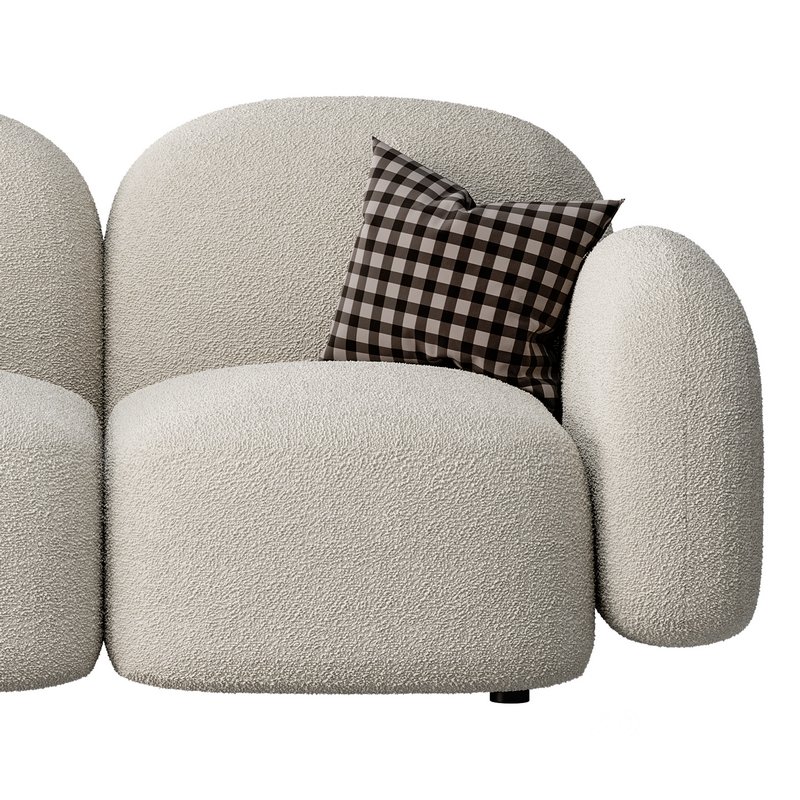 Modern Loveseat sofa Image 6