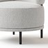 Penn Taupe Boucle Wing Back Accent Chair - Thumbnail 8