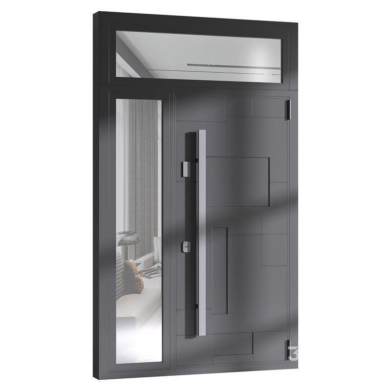 Modern entrance door 01 Image 9