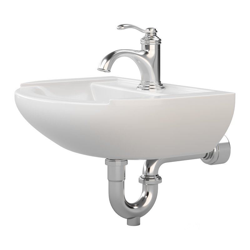 Nova Wall Mount Vessel Bathroom Sink Round Heavy Duty Ceramic Image 8