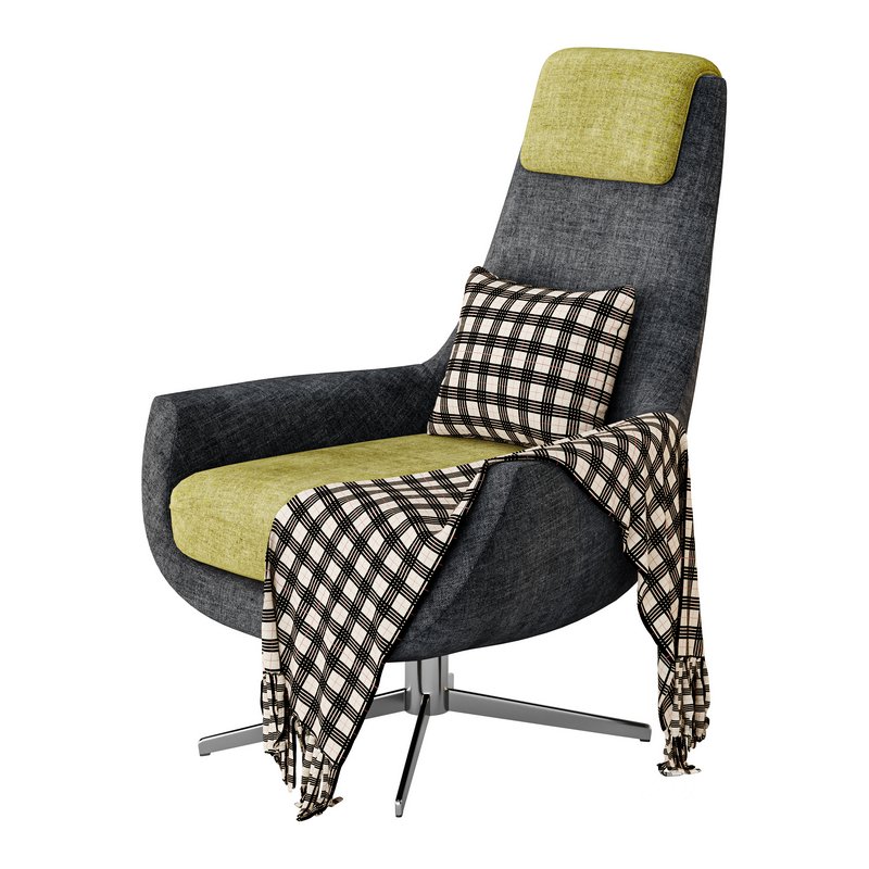 BRUNE lounge arimchair Image 8