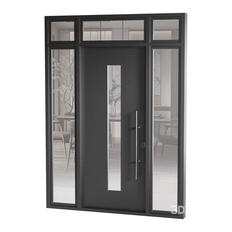 Modern entrance door 05 Image 8