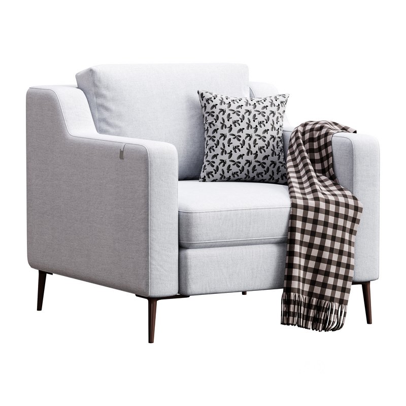 Halle armchair L by Delavega Image 8