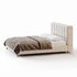White-velvet-minimalist-bed - Thumbnail 6