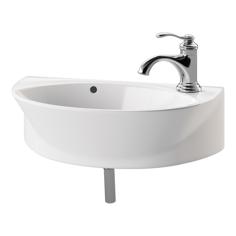 Small Wall Mount Sink for Bathroom Image 9