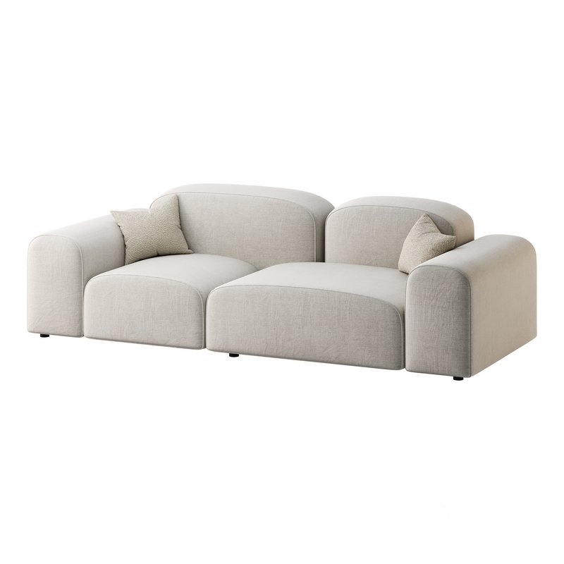 Modern Solid Sofa Image 8