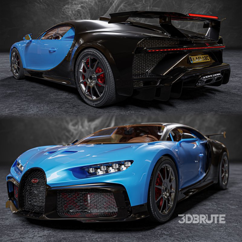 Bugatti Chiron + interior Image 5