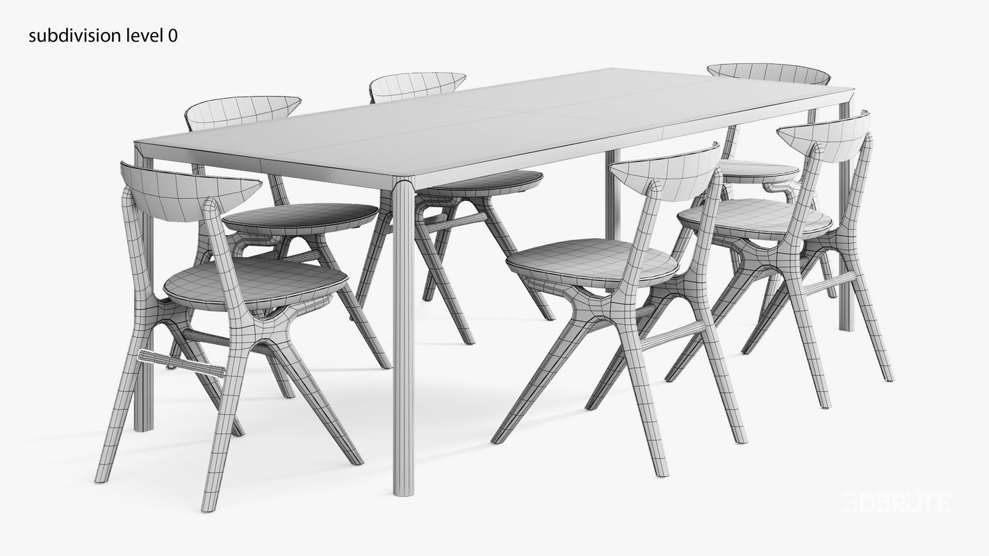 Eye Dining Chair Air Dining Table Image 10