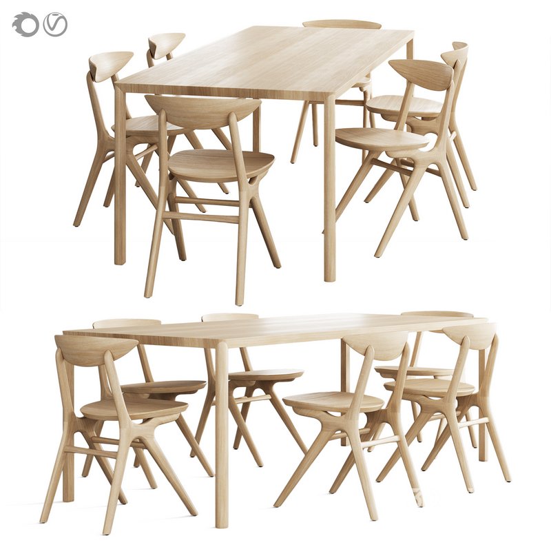 Eye Dining Chair Air Dining Table Image 1